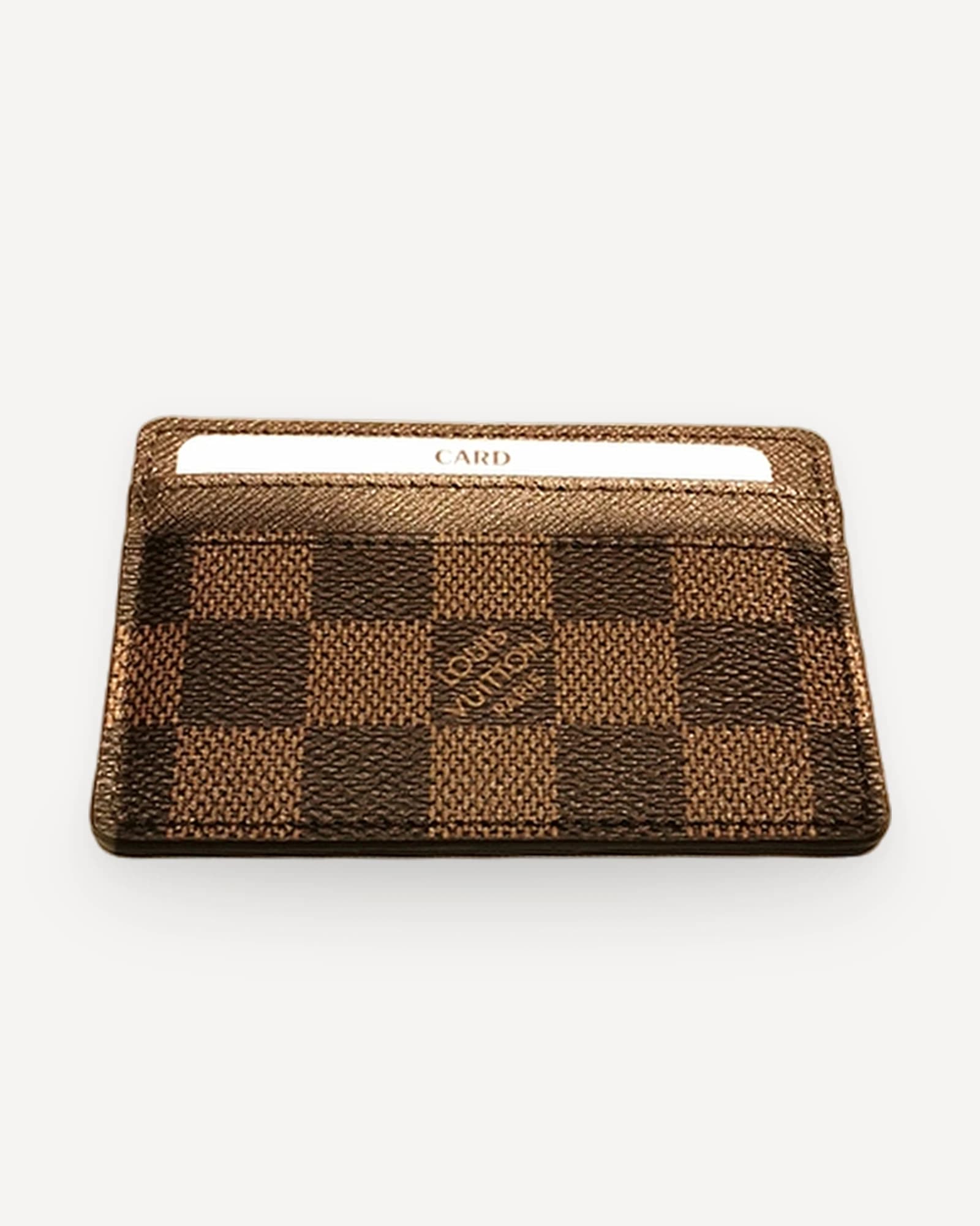 587 in Damier Ebene Canvas